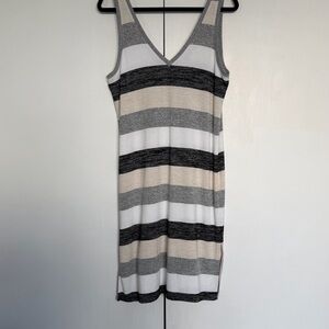GAP Striped Midi Tank Dress M